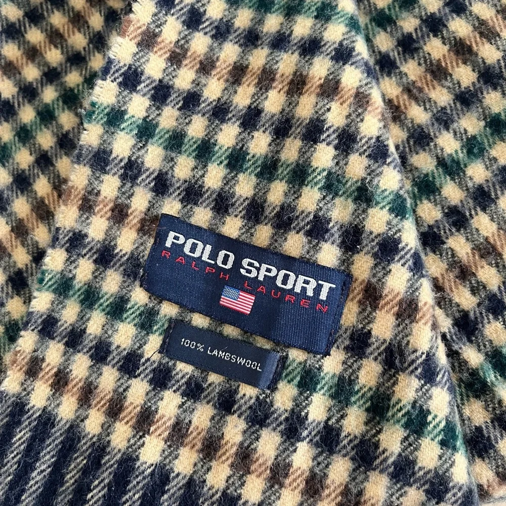 Polo Sport Bear Vintage Lambswool Scarf